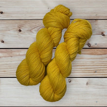 Load image into Gallery viewer, Superwash Bluefaced Leicester/Corriedale DK, 100g/3.5oz, A Rumour of Pineapple Chunks