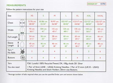 Load image into Gallery viewer, Buttoned Raglan Sweater Knitting Pattern