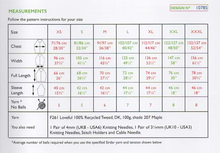 Load image into Gallery viewer, Cable Crew Sweater Knitting Pattern