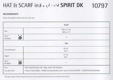 Load image into Gallery viewer, Ribbed Scarf & Beanie Knitting Pattern