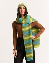 Load image into Gallery viewer, 10797 sirdar hayfield spirit dk ribbed scarf and beanie knitting pattern