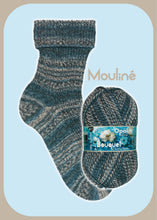 Load image into Gallery viewer, Opal Bouquet Mouline 4 ply sock yarn 11682 country garden