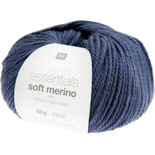 Load image into Gallery viewer, Rico Essentials Soft Merino Aran Indigo
