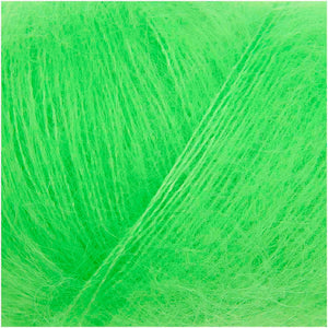 Rico Essentials Super Kid Mohair Loves Silk, Neon Green, 25g