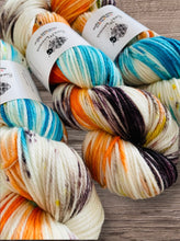 Load image into Gallery viewer, Hand dyed merino dk yarn ewemomma just dunk me