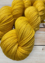 Load image into Gallery viewer, Superwash Bluefaced Leicester/Corriedale DK, 100g/3.5oz, A Rumour of Pineapple Chunks