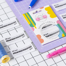 Load image into Gallery viewer, Little Rosy Cheeks Absofucking Lutely Ages woven sewing labels