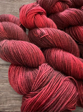 Load image into Gallery viewer, Superwash Merino Nylon Titanium Sock Yarn, 100g/3.5oz, Judas