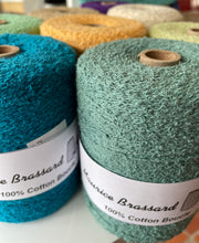 Load image into Gallery viewer, Maurice Brassard Cotton Boucle weft warp weaving yarn