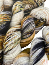 Load image into Gallery viewer, Superwash BFL/Corriedale DK, 100g, Meetings Have Biscuits