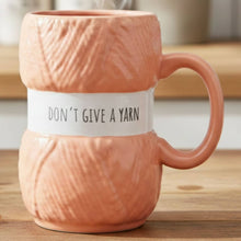 Load image into Gallery viewer, Don't give a yarn knitting crochet mug