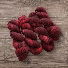 Load image into Gallery viewer, Superwash Merino Nylon Titanium Sock Yarn, 100g/3.5oz, Judas