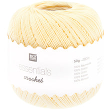 Load image into Gallery viewer, Rico Essentials Crochet Cotton No 10 Vanilla