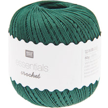 Load image into Gallery viewer, Rico Essentials Crochet Cotton No 10 Fir