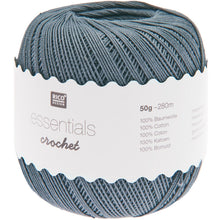 Load image into Gallery viewer, Rico Essentials Crochet Cotton No 10 Mouse Grey