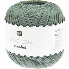 Load image into Gallery viewer, Rico Essentials Crochet Cotton No 10 Ivy