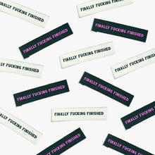 Load image into Gallery viewer, Kylie and the Machine KATM woven labels finally fucking finished