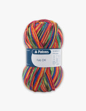 Load image into Gallery viewer, Patons Fab DK Rainbow 02085