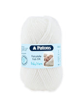 Load image into Gallery viewer, Patons Fairytale Fab DK White 01001