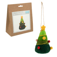 Load image into Gallery viewer, Christmas Tree Needle Felting Kit