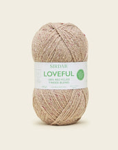 Load image into Gallery viewer, Sirdar Loveful 100% Recycled Tweed Blend DK, 100g