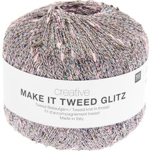Load image into Gallery viewer, Rico Make It Tweed Glitz Pink