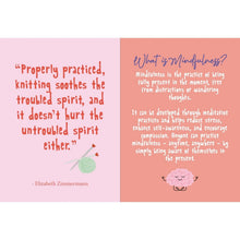 Load image into Gallery viewer, Mindful Knits Gift Book: Mindfulness & Knitting Patterns