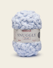 Load image into Gallery viewer, Sirdar Snuggly Sweetie Pom Pom yarn pastel blue