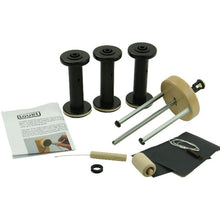 Load image into Gallery viewer, Louet Victoria Spinning Wheel S95, Beech, FULLY LOADED