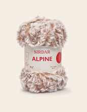 Load image into Gallery viewer, Sirdar Alpine Faux Fur yarn sable