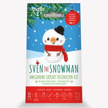 Load image into Gallery viewer, Anchor Festive Amigurumi Kit - Sven the Snowman