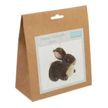 Load image into Gallery viewer, Bunny needle felting kit