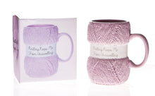 Load image into Gallery viewer, Knitting Mug, Knitting Keeps Me From Unravelling