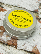 Load image into Gallery viewer, Notions Tin with Locking Stitchmarkers