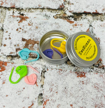 Load image into Gallery viewer, Notions Tin with Locking Stitchmarkers