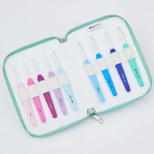 Load image into Gallery viewer, KnitPro waves 2 deluxe crochet hook set