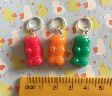 Load image into Gallery viewer, Gummy Bear Stitch Marker