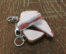 Load image into Gallery viewer, Ham Sandwich Stitch Marker