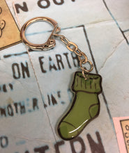 Load image into Gallery viewer, Sock Keyring