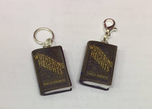 Load image into Gallery viewer, Miniature Book Charm Stitch Marker, Emily Bronte Inspired