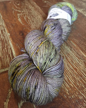 Load image into Gallery viewer, Superwash Merino Nylon Titanium Sock Yarn, 100g/3.5oz, Merlin's Beard
