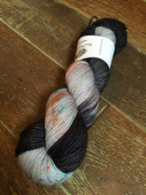 Load image into Gallery viewer, Superwash Merino Nylon Titanium Sock Yarn, 100g/3.5oz, Death By Matrimony