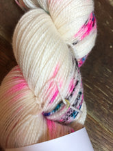 Load image into Gallery viewer, Superwash Merino Nylon Titanium Sock Yarn, 100g/3.5oz, Pop Tart