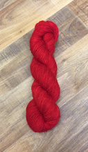 Load image into Gallery viewer, Superwash Merino Single Ply Fingering Yarn, 100g/3.5oz, Semi Solid, Bloody Mary