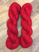 Load image into Gallery viewer, Superwash Merino Single Ply Fingering Yarn, 100g/3.5oz, Semi Solid, Bloody Mary