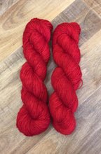 Load image into Gallery viewer, Superwash Merino Single Ply Fingering Yarn, 100g/3.5oz, Semi Solid, Bloody Mary