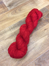 Load image into Gallery viewer, Superwash Merino Single Ply Fingering Yarn, 100g/3.5oz, Semi Solid, Bloody Mary