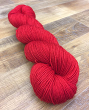 Load image into Gallery viewer, Superwash Bluefaced Leicester Nylon Ultimate Sock Yarn, 100g/3.5oz, Semi Solid, Bloody Mary