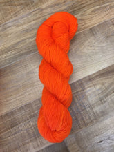 Load image into Gallery viewer, Superwash Mohair/Merino/Nylon Sock Yarn, 100g/3.5oz, Orange Colored Sky