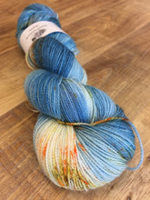 Load image into Gallery viewer, Superwash Merino Nylon Titanium Sock Yarn, 100g/3.5oz, Daphne